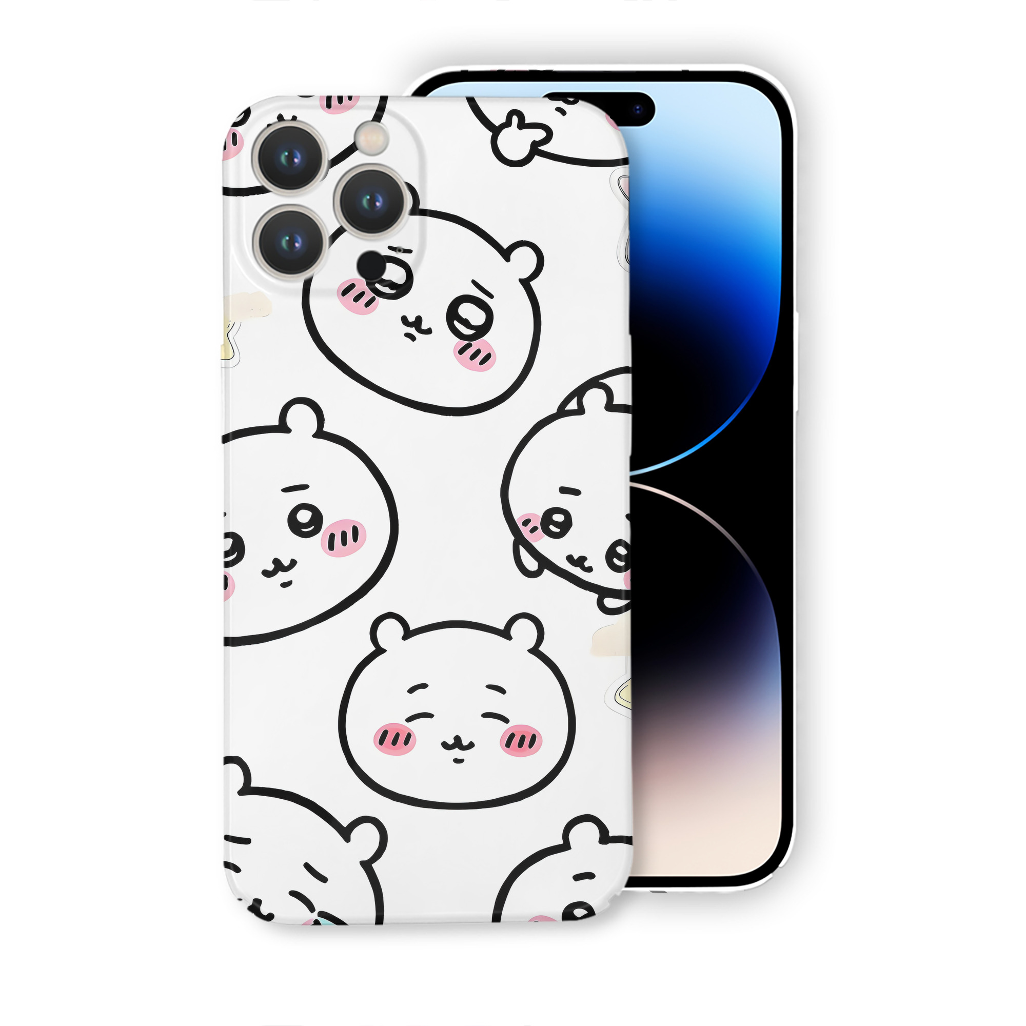 （画像用） ちいかわ Chii-kawa 【iPhone 14シリーズ対応】ハードケース